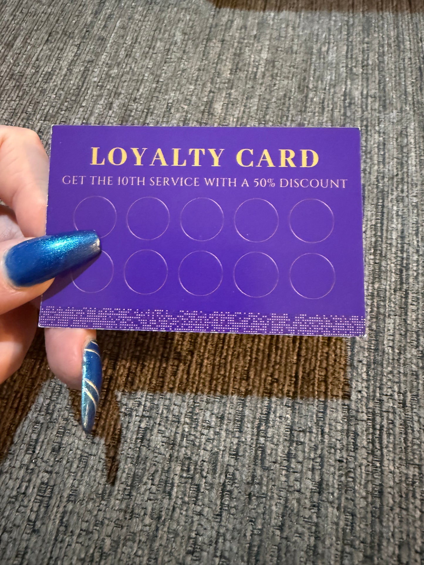 Purple Loyalty Cards