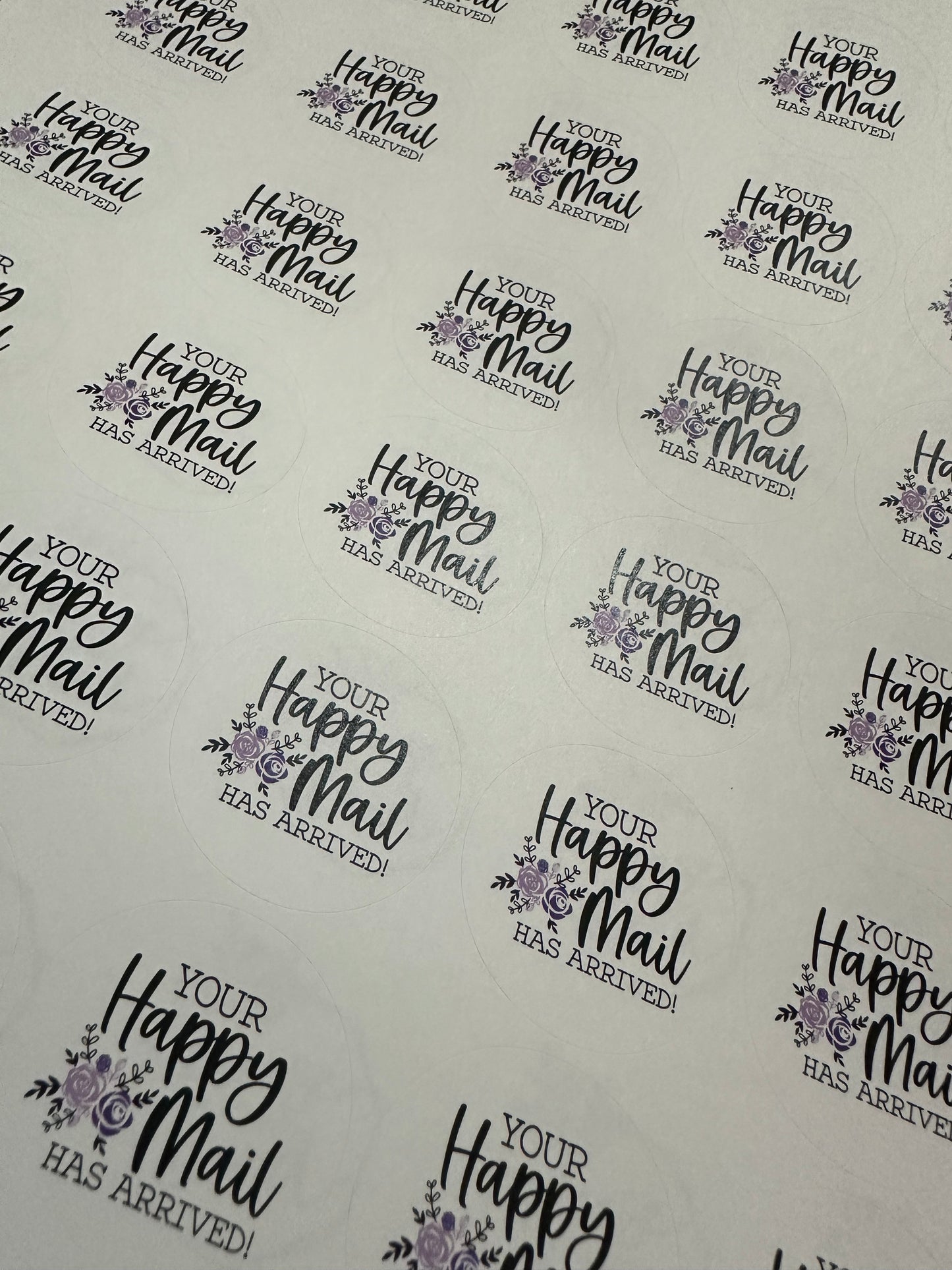 Happy Post Stickers
