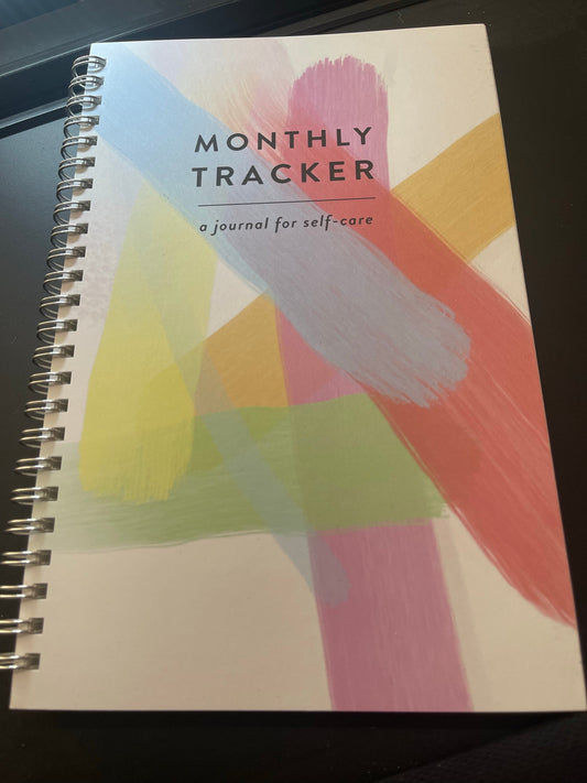 Monthly Tracker: a journal for self-care