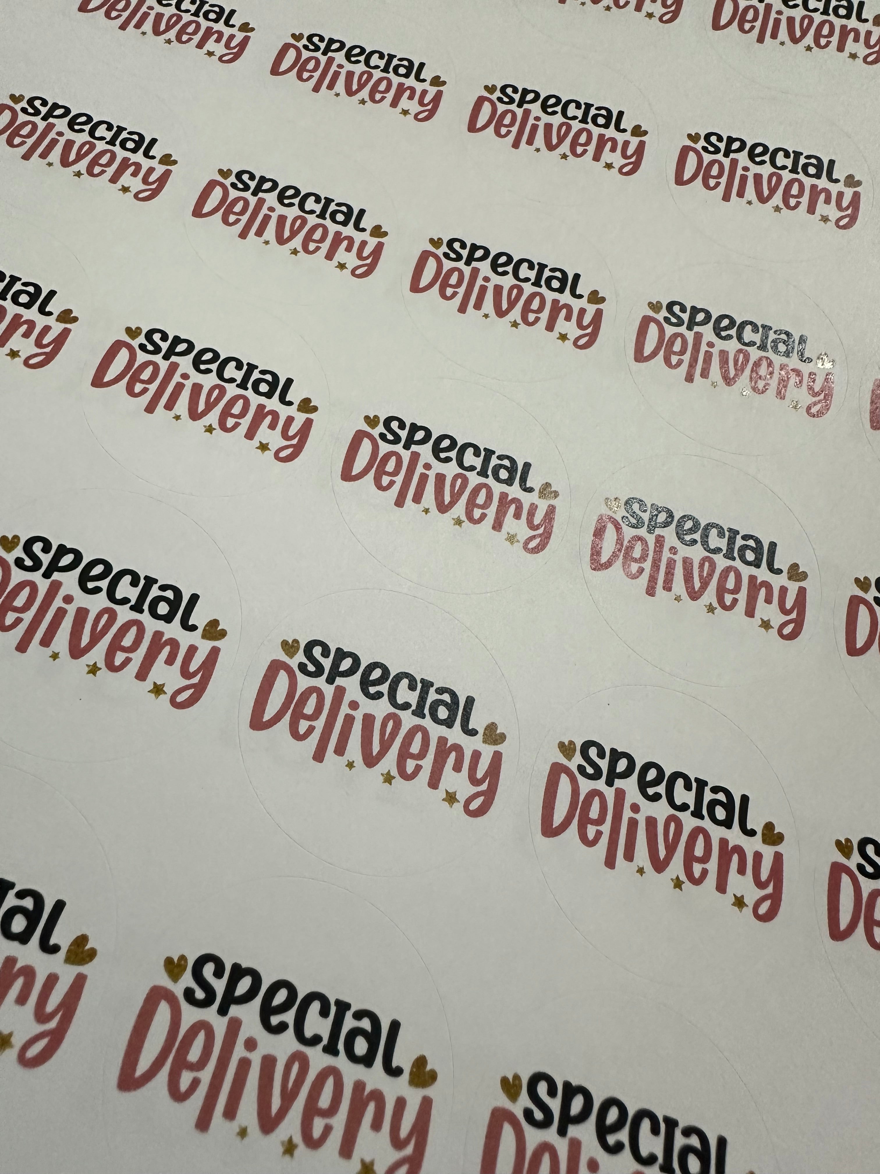 Special Delivery Stickers – The Bouncing Berner