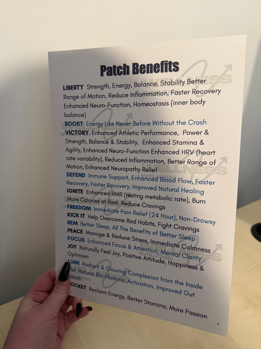 Wipeable Patch Benefits