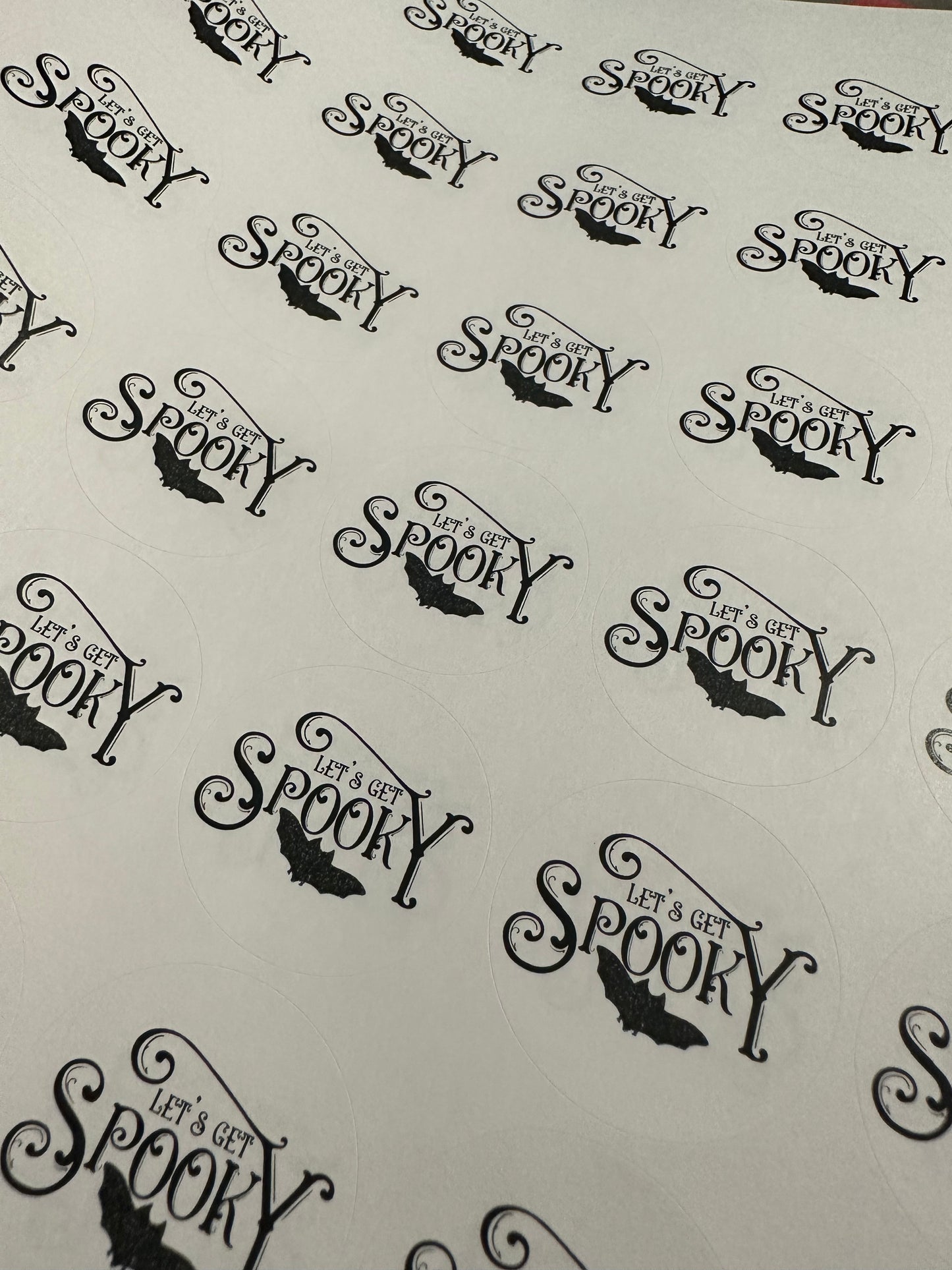 Spooky Stickers