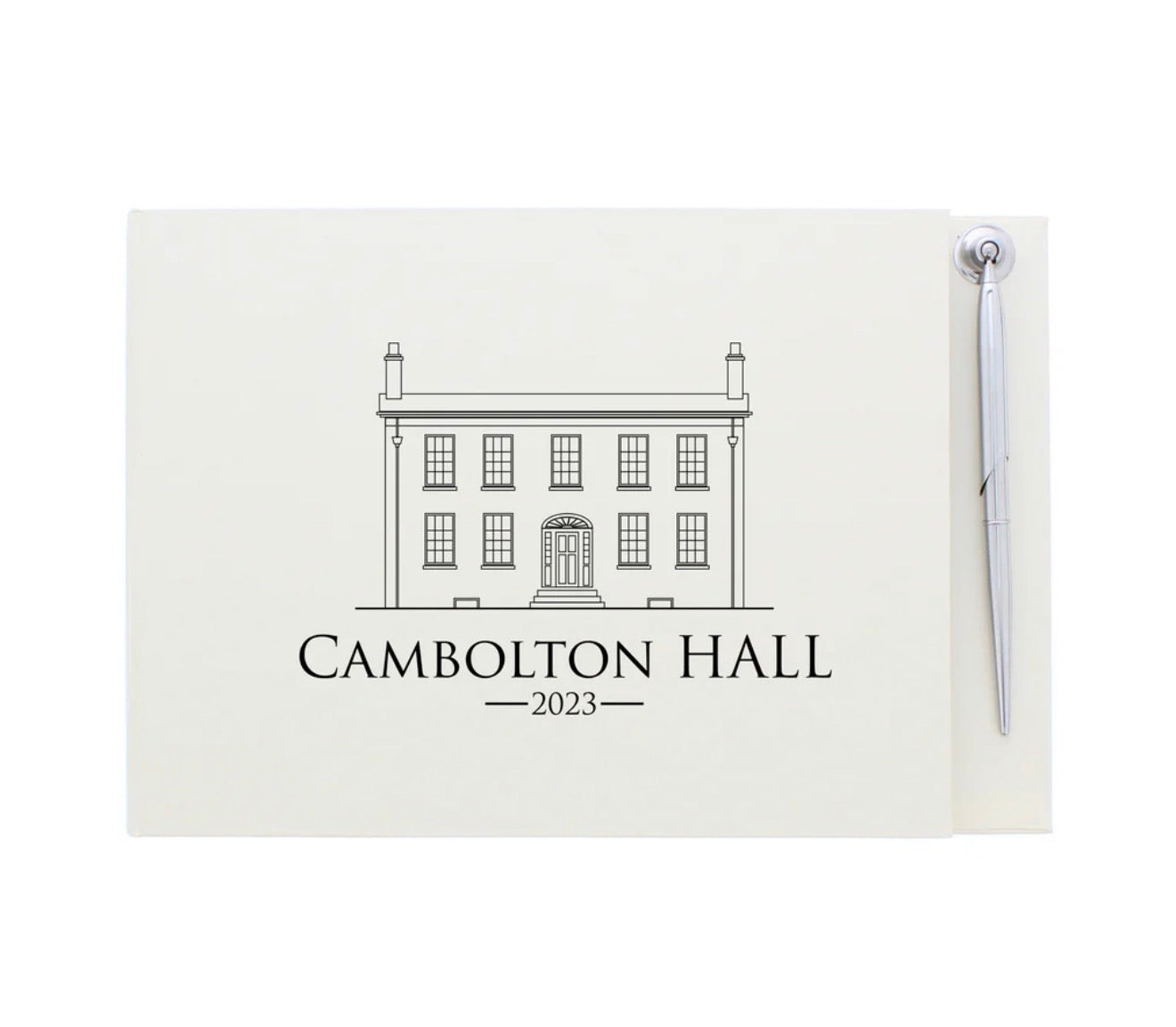 Bespoke Design Guest Book & Pen