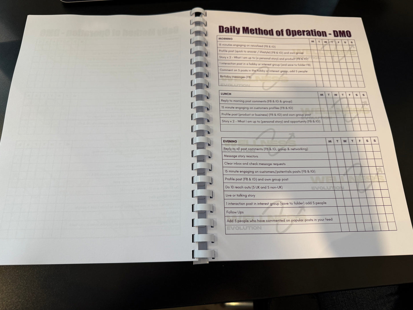 Wellness Evolution DMO Book