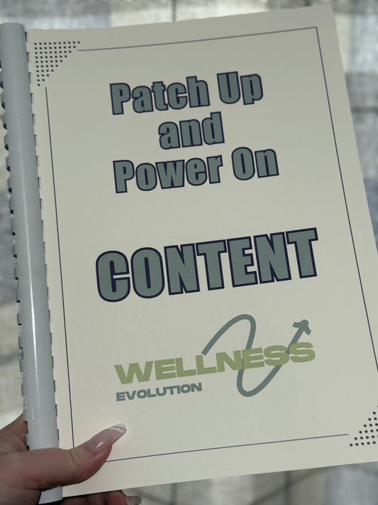 Wellness Evolution Content Planning Book