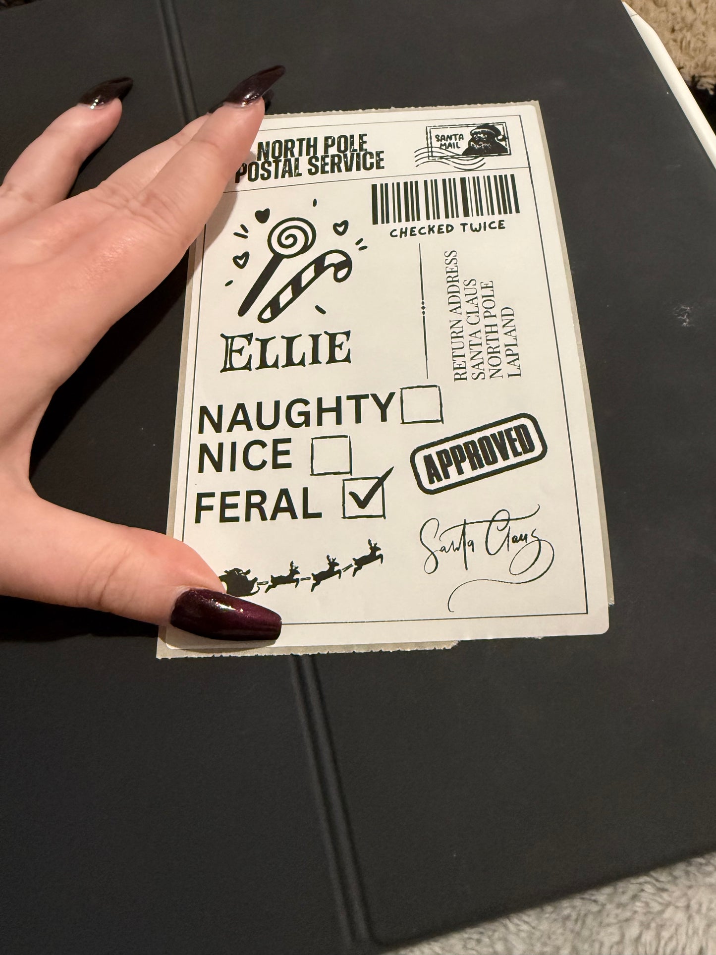 Individual Christmas Labels