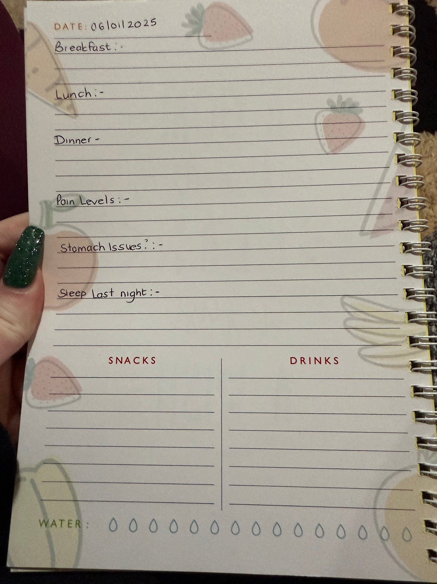 Personalised Food Diary