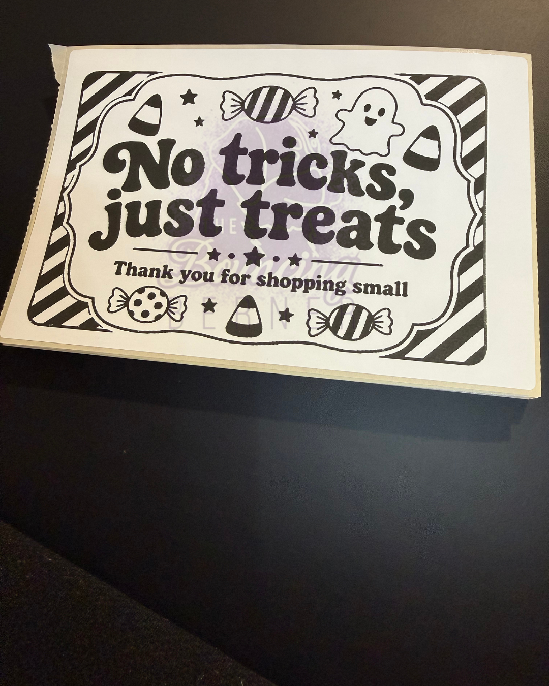 Individual Halloween Labels