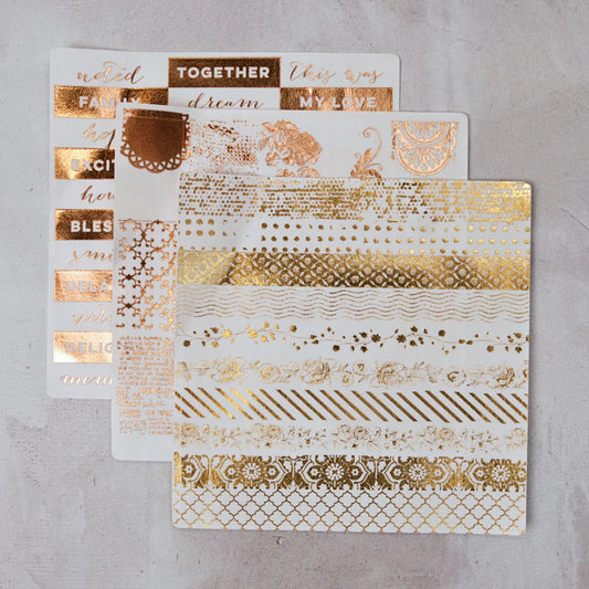 Foil Washi Stickers
